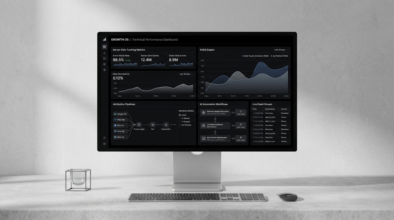 Server-Side Tracking & CAPI Dashboard