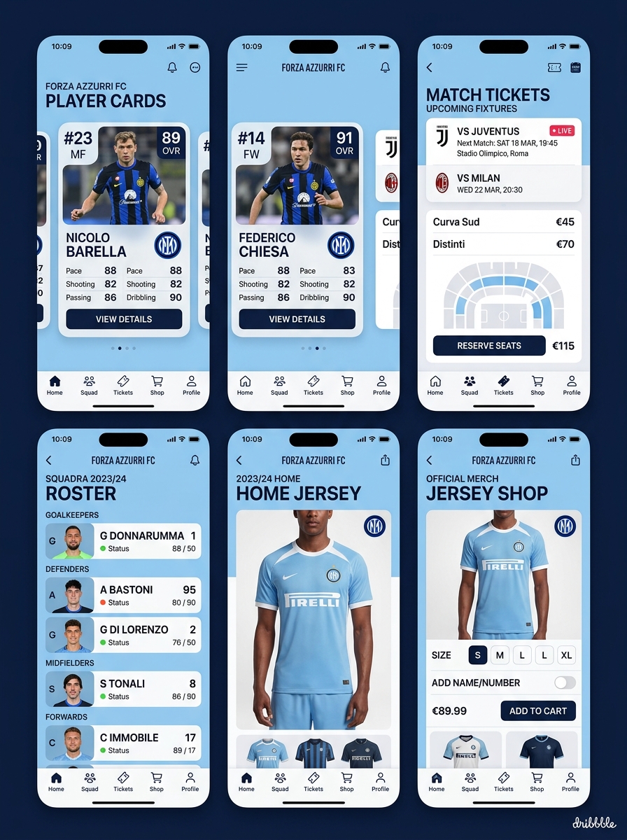 Napoli Calcio App Project